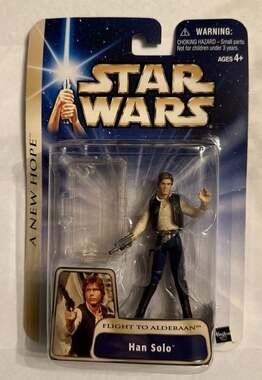 Hasbro Star Wars A New Hope Han Solo Flight to Alderaan 3.75" Action Figure